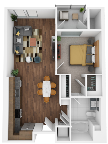 A1C Floorplan